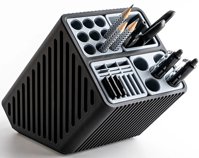 Organizador de oficina impreso en 3D